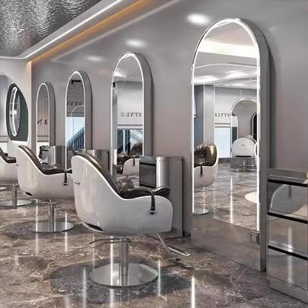Großhandel B2B Großer Standspiegel Barber Shop Spiegel Kosmetikstudio
